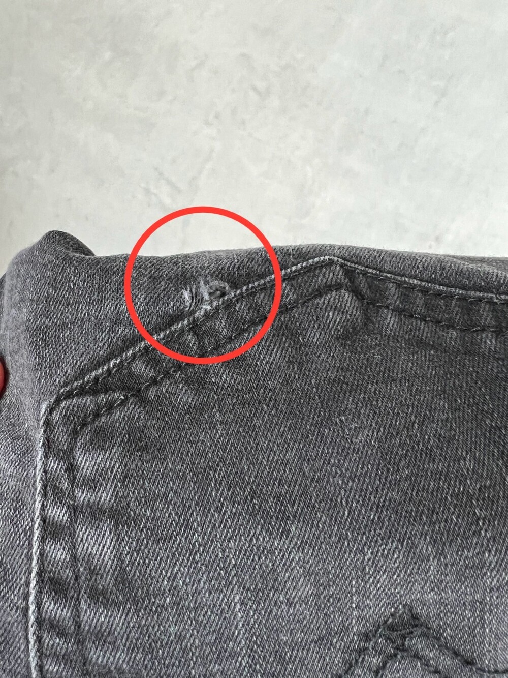 Levis 541 Jeans Mens 36x30 Black Tapered Flex Denim Faded Retro Vintage READ - Picture 11 of 12